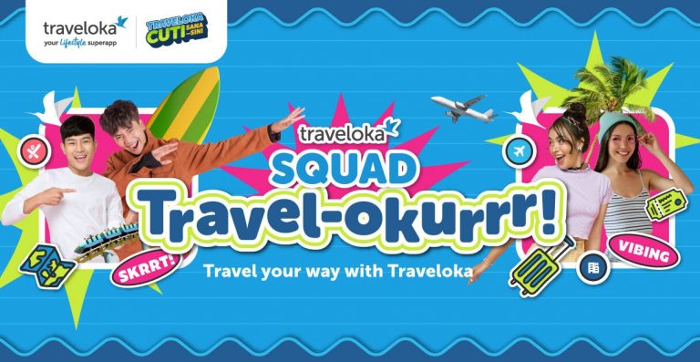 【Traveloka】让年轻人享受免费假期，可随心所欲地旅行。