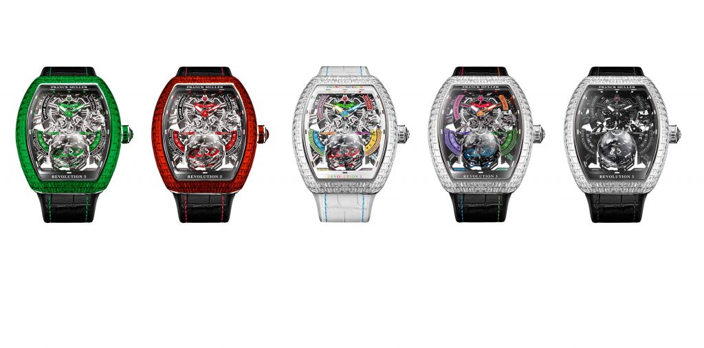 【Frank Muller】欢庆高登钟表50周年庆，推出5枚特别版Revolution 3 Skeleton腕表