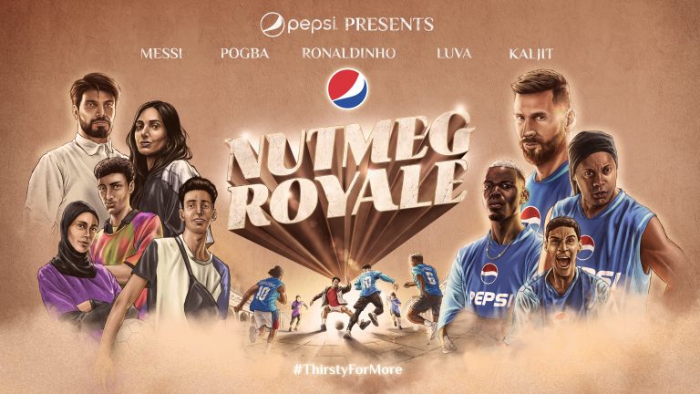 百事可乐动作足球广告《Pepsi Nutmeg Royale 》对阵街头球员，竟然是他们！