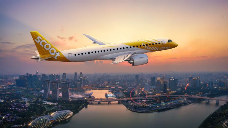 酷航宣布新型E190-E2飞机，首批飞往6个东南亚目的地，包括新增目的地泰国苏梅岛和马来西亚诗巫。