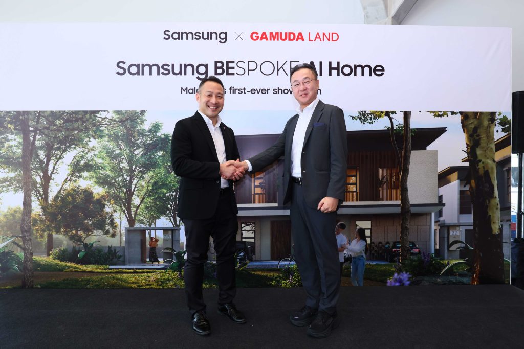 Samsung 与金务大置地联合展示Bespoke AI智能家居