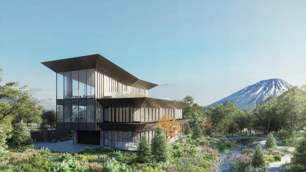 ONE HANAZONO VILLAS ：隈研吾 × André Fu，在二世谷打造日本首个Park Hyatt品牌别墅